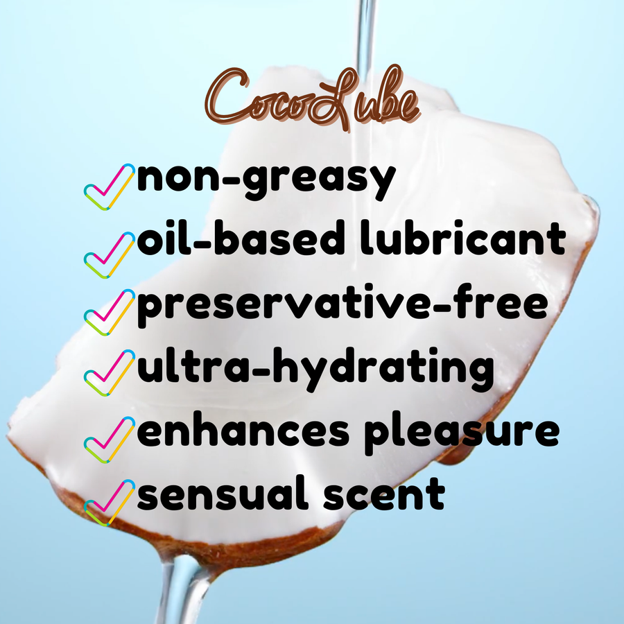 CocoLube 4 pack | Spray Play, Personal Lubricant | 4 x1 fl oz (30 ml)